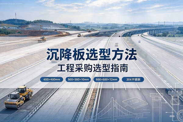 天全沉降板选择方法
