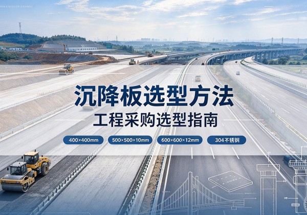 天全沉降板选择方法